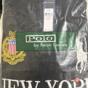 Polo by Ralph Lauren Black and White Casual Button Down Shirt